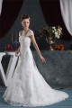 Amazing A-Line Satin Lace Straps Wedding Dresses 2030569 Amazing A-Line Satin Lace Straps Wedding Dresses 2030569