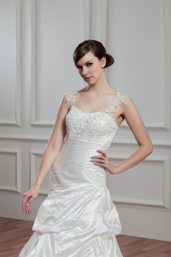Amazing A-Line Sleeveless Illusion Sleeves Taffeta Lace Wedding Dresses 2030571 Amazing A-Line Sleeveless Illusion Sleeves Taffeta Lace Wedding Dresses 2030571