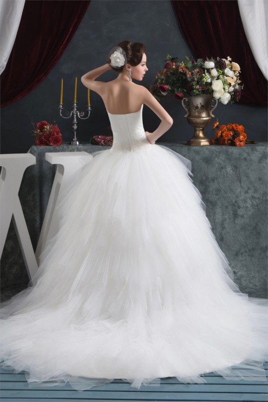 Amazing Satin Fine Netting Sleeveless Sweetheart Wedding Dresses 2030574 Amazing Satin Fine Netting Sleeveless Sweetheart Wedding Dresses 2030574