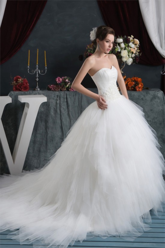 Amazing Satin Fine Netting Sleeveless Sweetheart Wedding Dresses 2030574 Amazing Satin Fine Netting Sleeveless Sweetheart Wedding Dresses 2030574