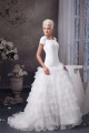 Amazing Satin Princess Sleeveless Portrait Wedding Dresses 2030576 Amazing Satin Princess Sleeveless Portrait Wedding Dresses 2030576