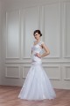 Amazing Sheer Satin Lace Organza Mermaid/Trumpet Wedding Dresses 2030580 Amazing Sheer Satin Lace Organza Mermaid/Trumpet Wedding Dresses 2030580