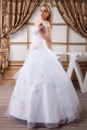 Amazing Ball Gown Off-the-Shoulder Satin Organza Wedding Dresses 2030583