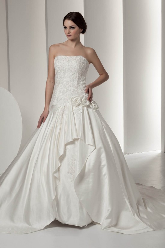 Amazing Soft Sweetheart Satin A-Line Lace Wedding Dresses 2030586 Amazing Soft Sweetheart Satin A-Line Lace Wedding Dresses 2030586