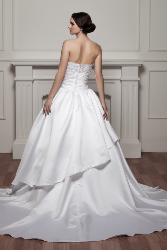 Amazing Soft Sweetheart Satin A-Line Beaded Lace Wedding Dresses 2030588 Amazing Soft Sweetheart Satin A-Line Beaded Lace Wedding Dresses 2030588