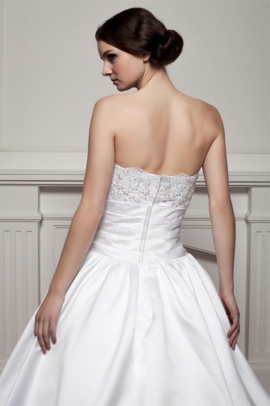 Amazing Soft Sweetheart Satin A-Line Beaded Lace Wedding Dresses 2030588 Amazing Soft Sweetheart Satin A-Line Beaded Lace Wedding Dresses 2030588