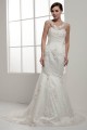 Amazing Trumpet/Mermaid Straps Satin Fine Netting Lace Wedding Dresses 2030590 Amazing Trumpet/Mermaid Straps Satin Fine Netting Lace Wedding Dresses 2030590