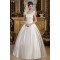 Amazing Straps Satin Netting Sleeveless A-Line Wedding Dresses 2030591