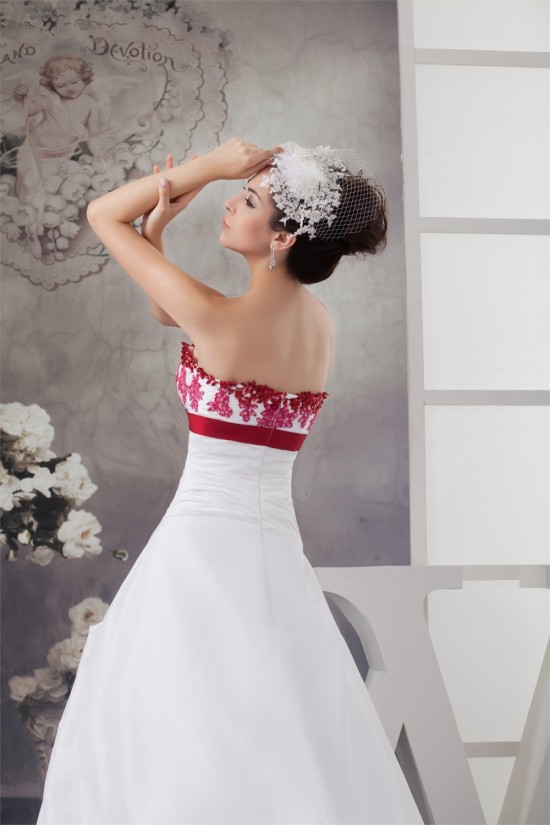 Amazing Sweetheart A-Line Sleeveless Satin Taffeta Wedding Dresses 2030592 Amazing Sweetheart A-Line Sleeveless Satin Taffeta Wedding Dresses 2030592