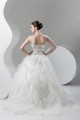 Amazing Sweetheart Ball Gown Sleeveless Satin Organza Wedding Dresses 2030593