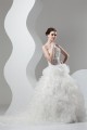 Amazing Sweetheart Ball Gown Sleeveless Satin Organza Wedding Dresses 2030593