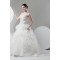 Amazing Sweetheart Ball Gown Sleeveless Satin Organza Wedding Dresses 2030593