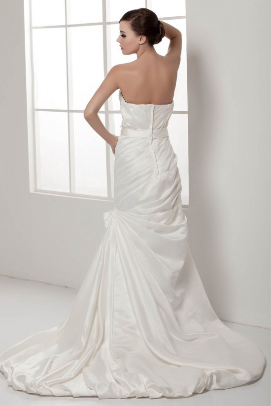 Amazing Sweetheart Satin Taffeta Sleeveless Princess Wedding Dresses 2030594 Amazing Sweetheart Satin Taffeta Sleeveless Princess Wedding Dresses 2030594