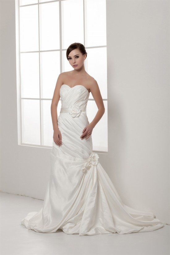 Amazing Sweetheart Satin Taffeta Sleeveless Princess Wedding Dresses 2030594 Amazing Sweetheart Satin Taffeta Sleeveless Princess Wedding Dresses 2030594