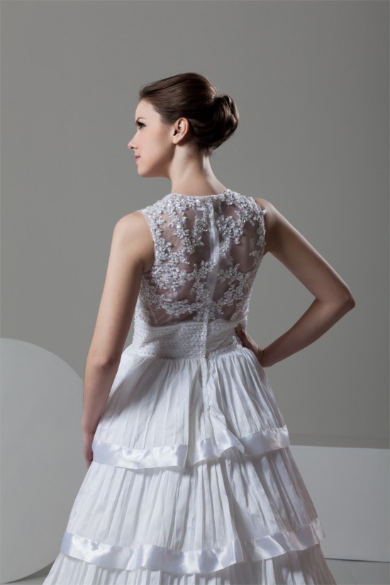 attractive High-Neck A-Line Satin Organza New Arrival Wedding Dresses 2030596 attractive High-Neck A-Line Satin Organza New Arrival Wedding Dresses 2030596