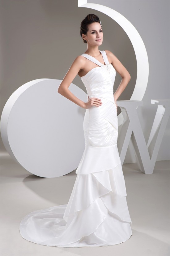 attractive V-Neck Mermaid/Trumpet Taffeta Wedding Dresses 2030600 attractive V-Neck Mermaid/Trumpet Taffeta Wedding Dresses 2030600