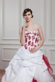 Ball Gown Organza Taffeta Sleeveless One-Shoulder Wedding Dresses 2030601 Ball Gown Organza Taffeta Sleeveless One-Shoulder Wedding Dresses 2030601