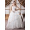 Ball Gown Satin Lace Fine Netting Strapless New Arrival Wedding Dresses 2030602