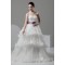 Ball Gown Satin Organza Sweetheart Sleeveless New Arrival Wedding Dresses 2030603