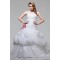Ball Gown Satin Organza Sweetheart Sleeveless New Arrival Wedding Dresses 2030604