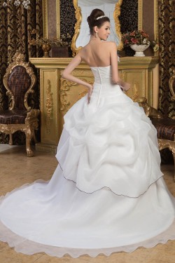 Ball Gown Satin Sleeveless Sweetheart New Arrival Wedding Dresses 2030605