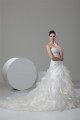 Ball Gown Sleeveless Satin Organza Sweetheart Embellished Wedding Dresses 2030608 Ball Gown Sleeveless Satin Organza Sweetheart Embellished Wedding Dresses 2030608