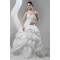 Ball Gown Sweetheart Sleeveless Lace Taffeta Lace Wedding Dresses 2030611