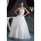 Beading Satin Fine Netting Sleeveless Ball Gown New Arrival Wedding Dresses 2030613