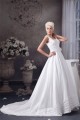 Beautiful A-Line Satin Taffeta Sleeveless Straps Wedding Dresses 2030614 Beautiful A-Line Satin Taffeta Sleeveless Straps Wedding Dresses 2030614