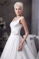 Beautiful A-Line Satin Taffeta Sleeveless Straps Wedding Dresses 2030614 Beautiful A-Line Satin Taffeta Sleeveless Straps Wedding Dresses 2030614