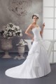 Beautiful A-Line Sleeveless Strapless Satin Taffeta Wedding Dresses 2030617 Beautiful A-Line Sleeveless Strapless Satin Taffeta Wedding Dresses 2030617