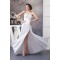 Beautiful A-Line Sleeveless Strapless Beaded Wedding Dresses 2030618