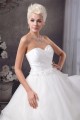 Beautiful A-Line Sweetheart Sleeveless Satin Wedding Dresses 2030620