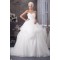 Beautiful A-Line Sweetheart Sleeveless Satin Wedding Dresses 2030620