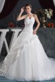 Beautiful A-Line V-Neck Satin Taffeta Short Sleeve Wedding Dresses 2030622 Beautiful A-Line V-Neck Satin Taffeta Short Sleeve Wedding Dresses 2030622