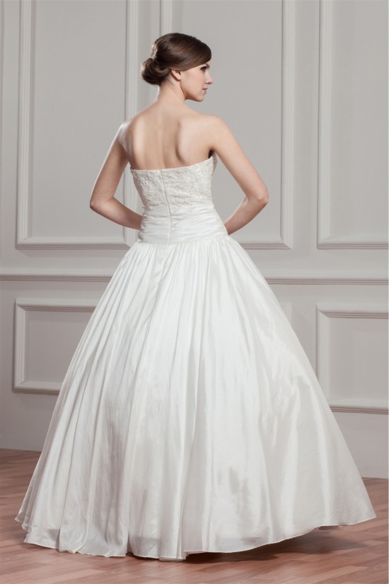 Beautiful Ball Gown Sleeveless Sweetheart Taffeta Wedding Dresses 2030623 Beautiful Ball Gown Sleeveless Sweetheart Taffeta Wedding Dresses 2030623