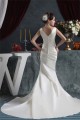 Beautiful Mermaid/Trumpet Straps Satin Wedding Dresses 2030624 Beautiful Mermaid/Trumpet Straps Satin Wedding Dresses 2030624