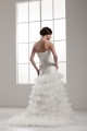 Beautiful Satin Strapless Sleeveless A-Line Wedding Dresses 2030626 Beautiful Satin Strapless Sleeveless A-Line Wedding Dresses 2030626