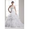 Beautiful Satin Taffeta A-Line Sleeveless Sweetheart Wedding Dresses 2030628