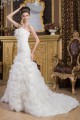 Beautiful Sleeveless Satin Strapless A-Line Wedding Dresses 2030631