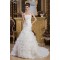 Beautiful Sleeveless Satin Strapless A-Line Wedding Dresses 2030631
