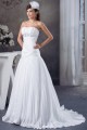Beautiful Soft Sweetheart Chiffon Satin Sleeveless Wedding Dresses 2030634