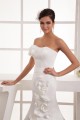 Beautiful Sweetheart Sleeveless Satin Mermaid/Trumpet Wedding Dresses 2030636