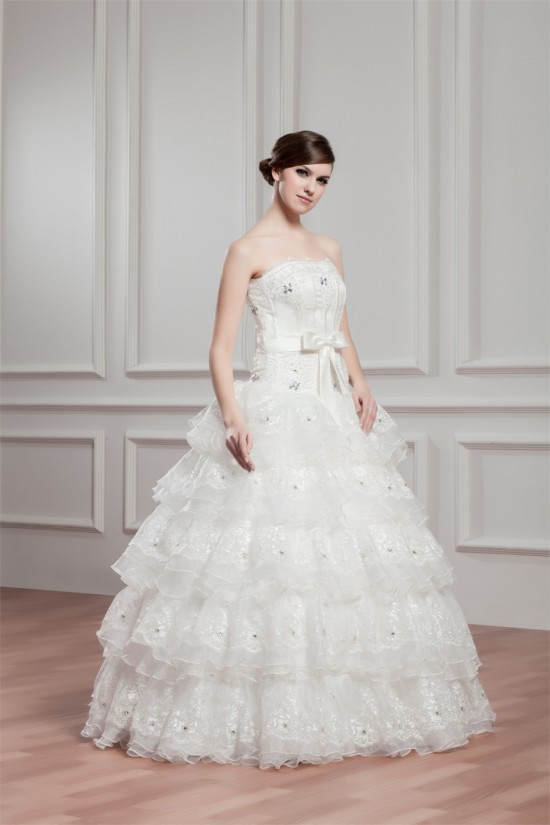 Breathtaking Ball Gown Lace Organza Taffeta Sleeveless Wedding Dresses 2030641 Breathtaking Ball Gown Lace Organza Taffeta Sleeveless Wedding Dresses 2030641