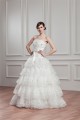 Breathtaking Ball Gown Lace Organza Taffeta Sleeveless Wedding Dresses 2030641 Breathtaking Ball Gown Lace Organza Taffeta Sleeveless Wedding Dresses 2030641