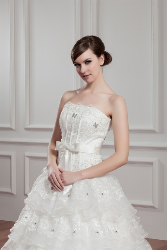 Breathtaking Ball Gown Lace Organza Taffeta Sleeveless Wedding Dresses 2030641 Breathtaking Ball Gown Lace Organza Taffeta Sleeveless Wedding Dresses 2030641