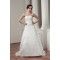 Breathtaking Satin Sleeveless Sweetheart A-Line Wedding Dresses 2030644