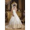 Breathtaking Strapless Satin Sleeveless A-Line Wedding Dresses 2030645