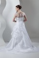 Breathtaking Taffeta A-Line High-Neck Best Beading Wedding Dresses 2030646 Breathtaking Taffeta A-Line High-Neck Best Beading Wedding Dresses 2030646