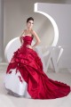 Ball Gown Red White Beading Applique Wedding Dresses 2030649 Ball Gown Red White Beading Applique Wedding Dresses 2030649